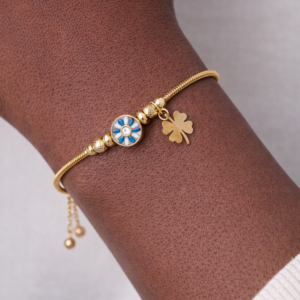 Stainless Steel Gold-Plated Bracelet - Image 3