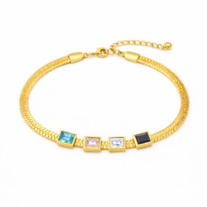 Stainless Steel Gold Plated Bracelet
