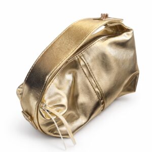 Gold Hand Bag with Chain